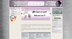 Desktop Screenshot of plaisirdargent.com